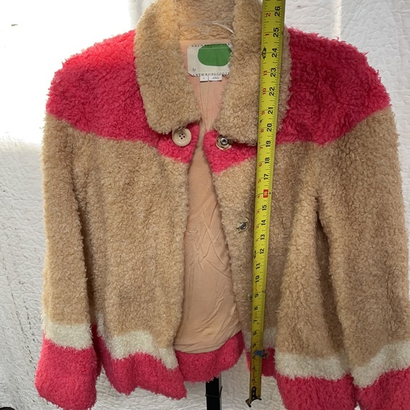 Anthropology colorblock Sherpa jacket - Picture 8 of 11